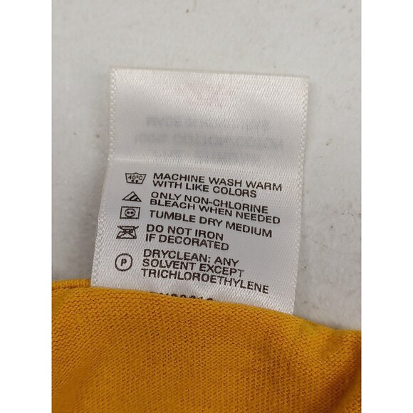 Vtg Hawaiian Heritage Maui Guitar coconut palms Orange Size 2X - Picture 9 of 9